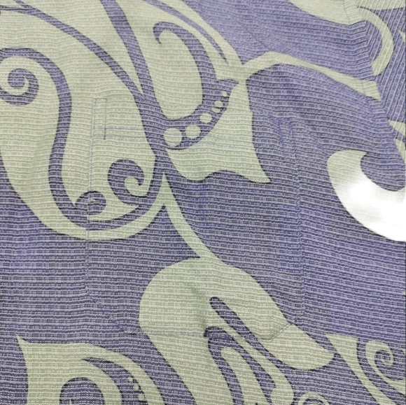 Quicksilver Waterman Collection Man's Hawaiian Shirt Size XL Floral Tropical - Picture 5 of 7